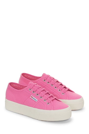 Superga Pink 2740 Platform Sneakers