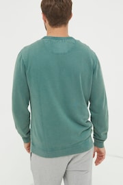 FatFace Light Green Petersfield Sweatshirt - Image 2 of 4