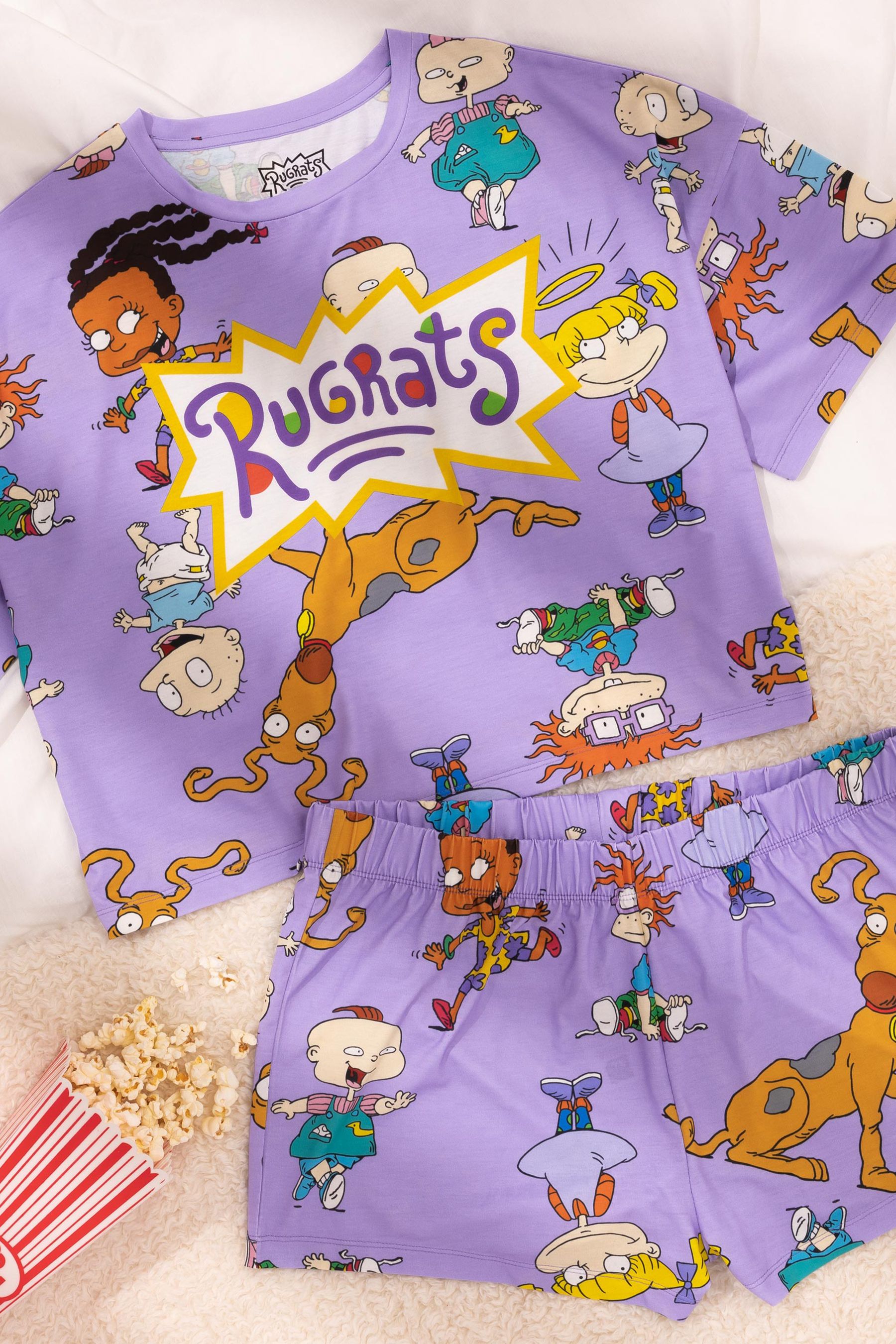 Buy Vanilla Underground Purple Rugrats Ladies Licensing Short Pyjamas from the Next UK online shop