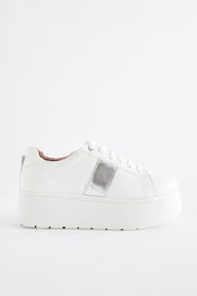 White Forever Comfort® Chunky Lace-Up Trainers - Image 2 of 5