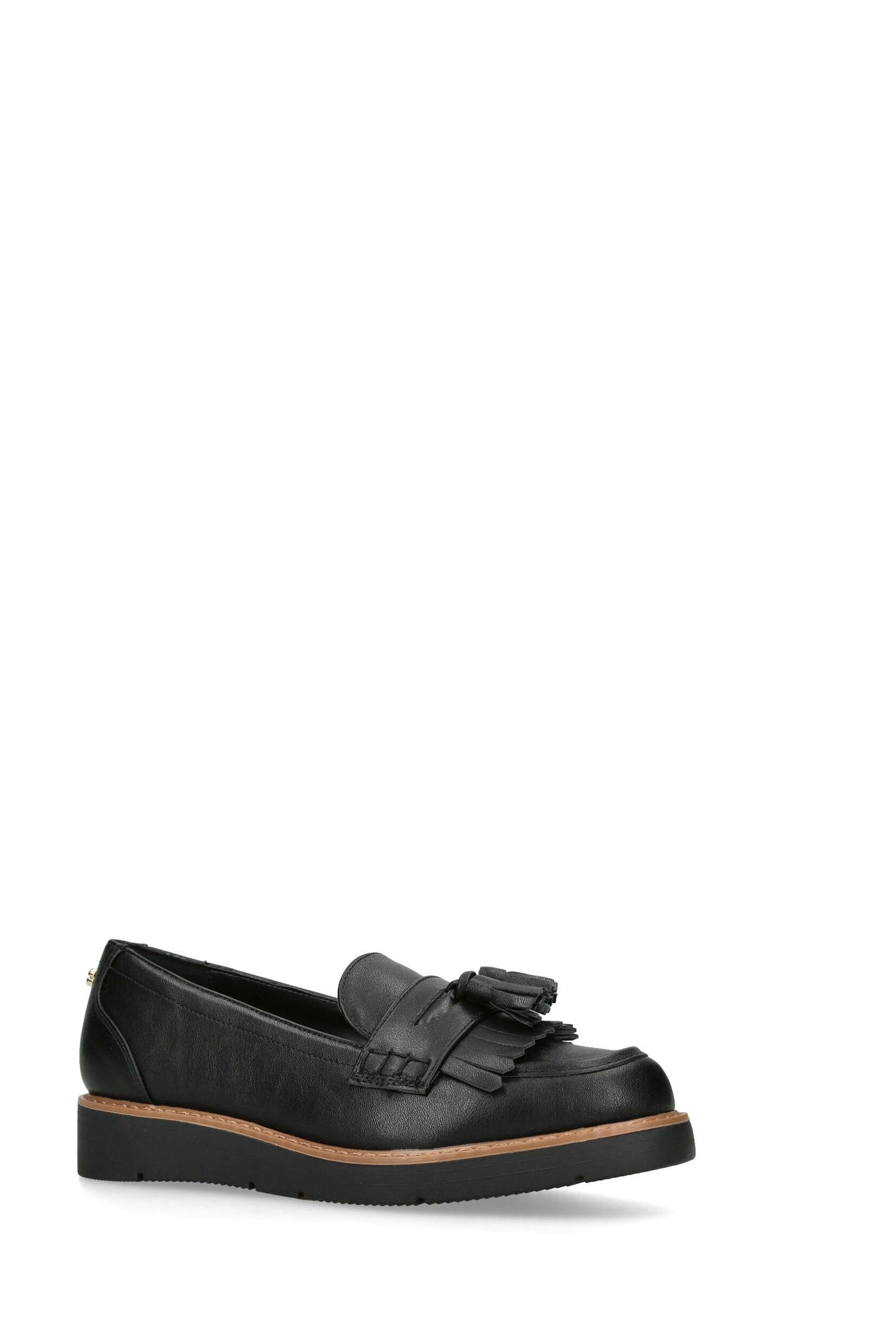 Carvela Sky Tassel Black Shoes