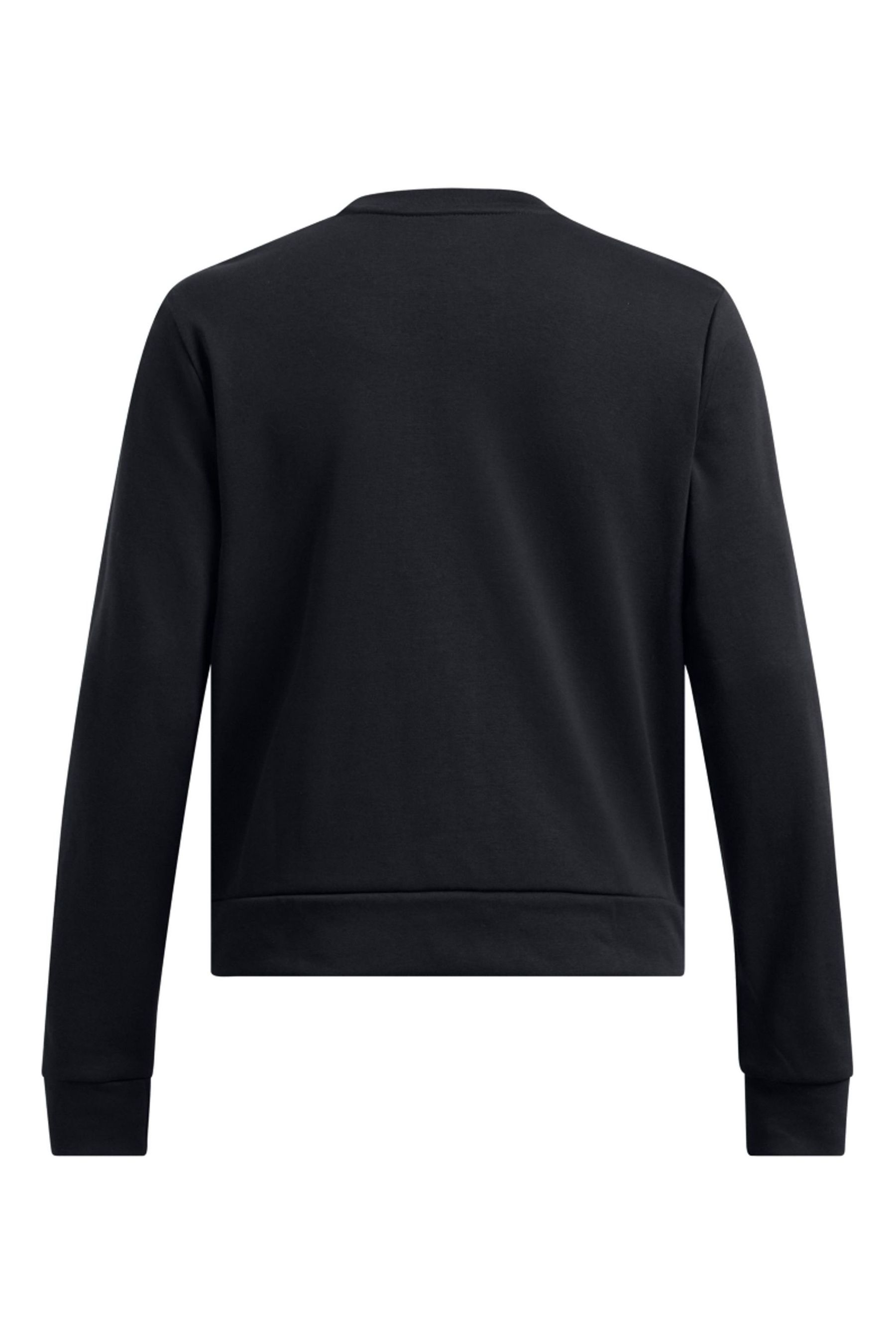 Buy Under Armour Black Rival Terry Crew Sweatshirt from Next Singapore
