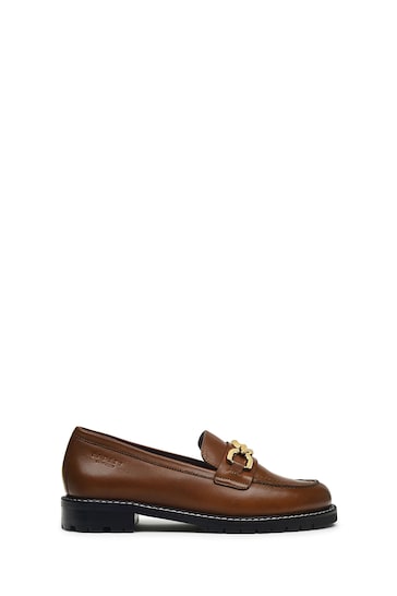 Buy Radley Brown London Cavendish Avenue Chunky Chain Loafers from the ...