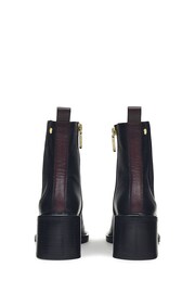 Radley London Grove Terrace Block Chelsea Black Heeled Boots - Image 2 of 3