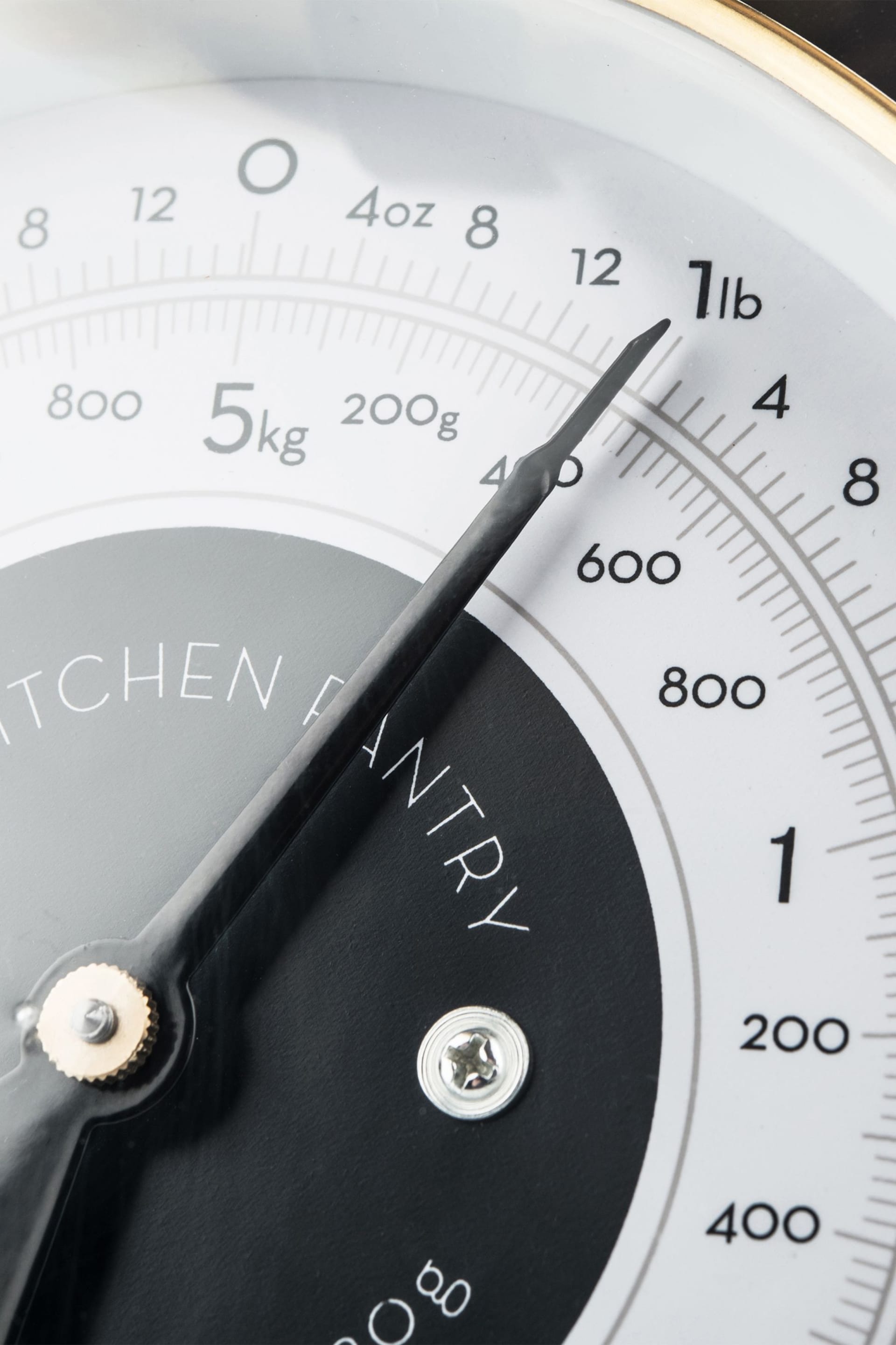 Kitchen Pantry Silver 5kg Mechanical Scales - Image 3 of 4
