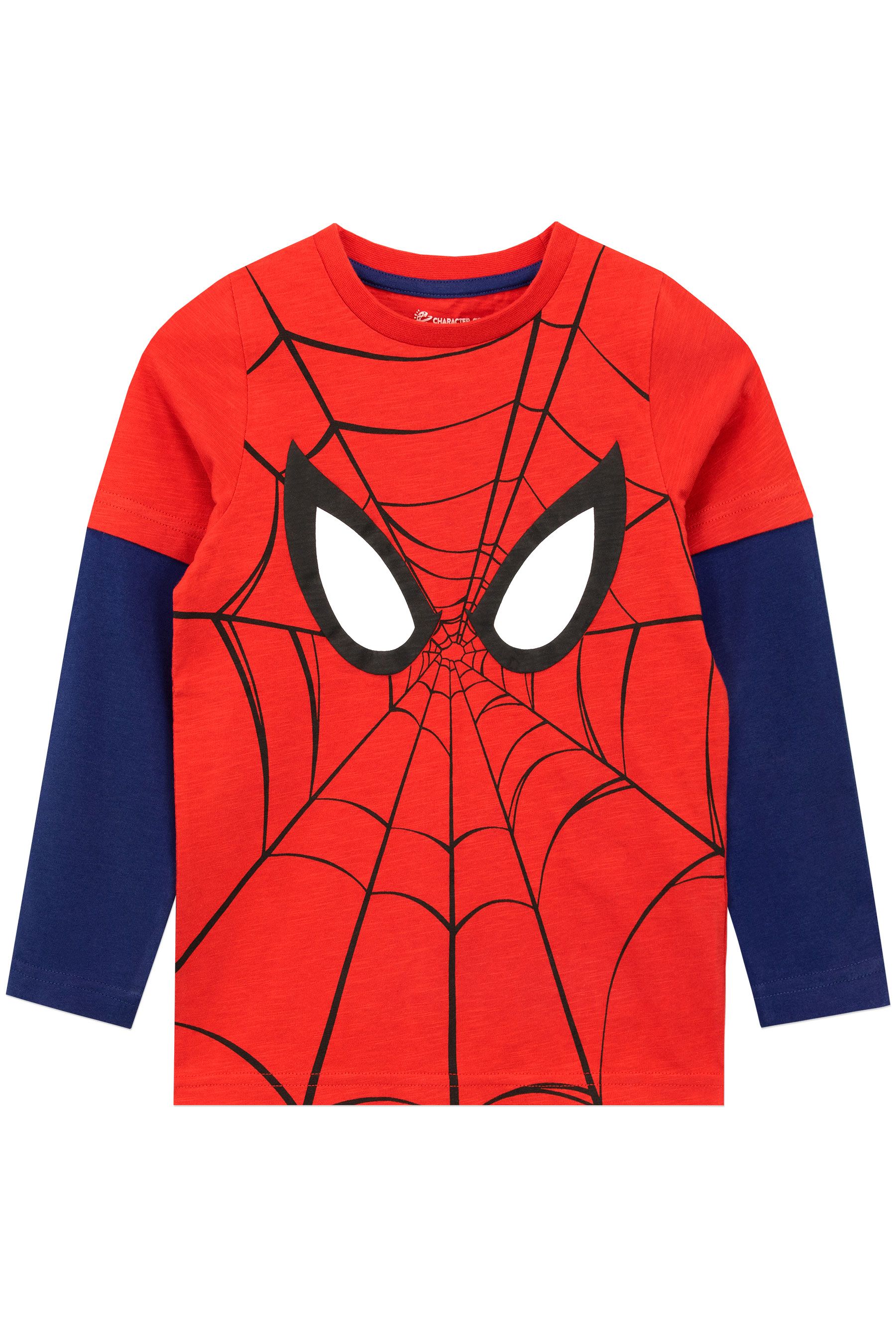 Spiderman long sleeve top sales