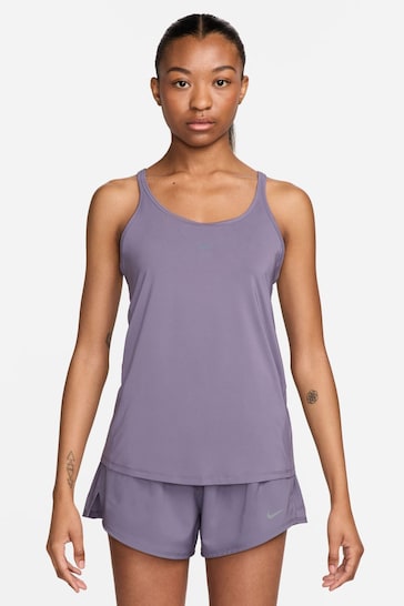 Nike Purple One Classic Dri-FIT Vest Top