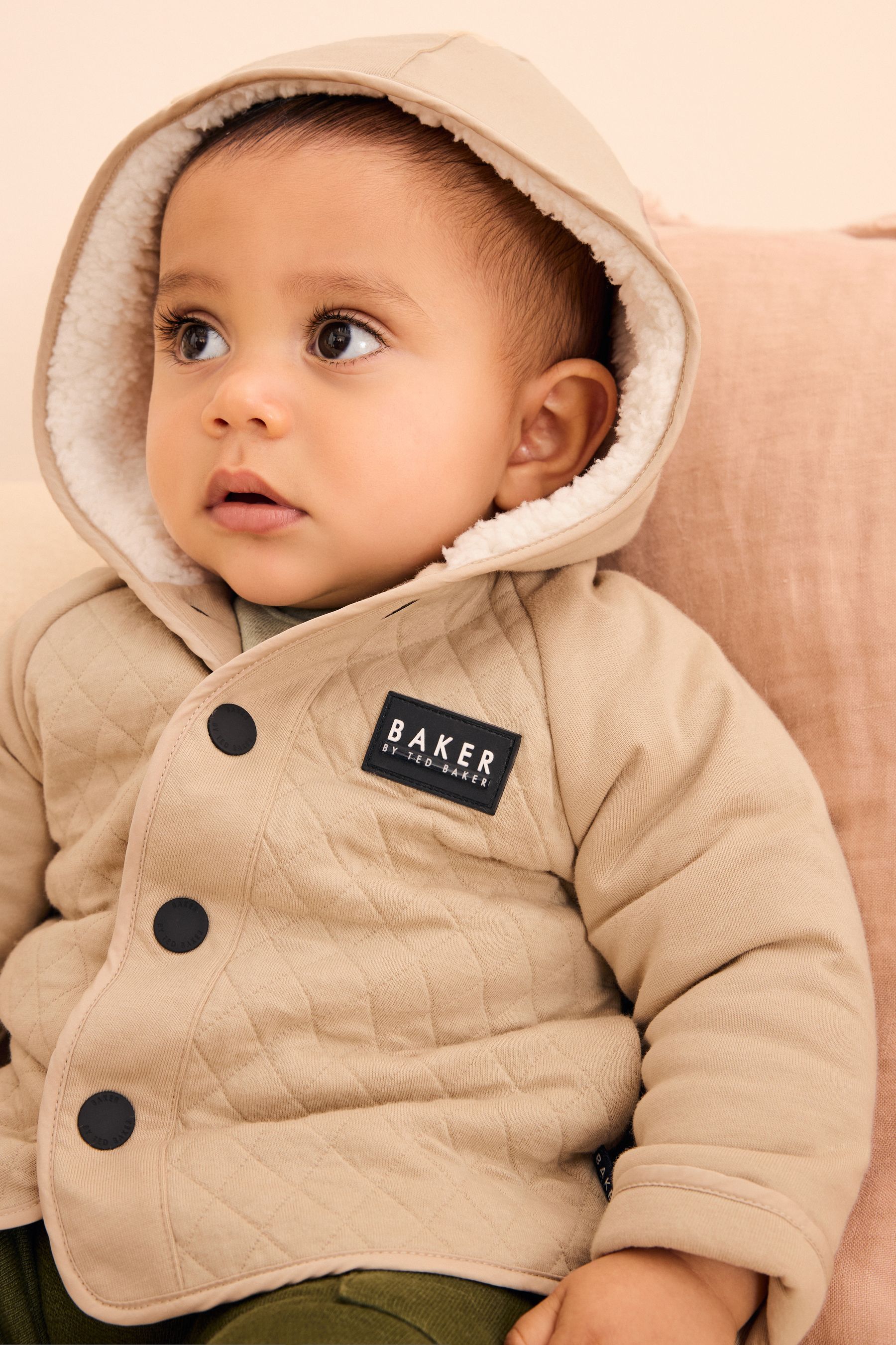 Buy Baker by Ted Baker Quilted Hood Jacket from the Next UK online shop