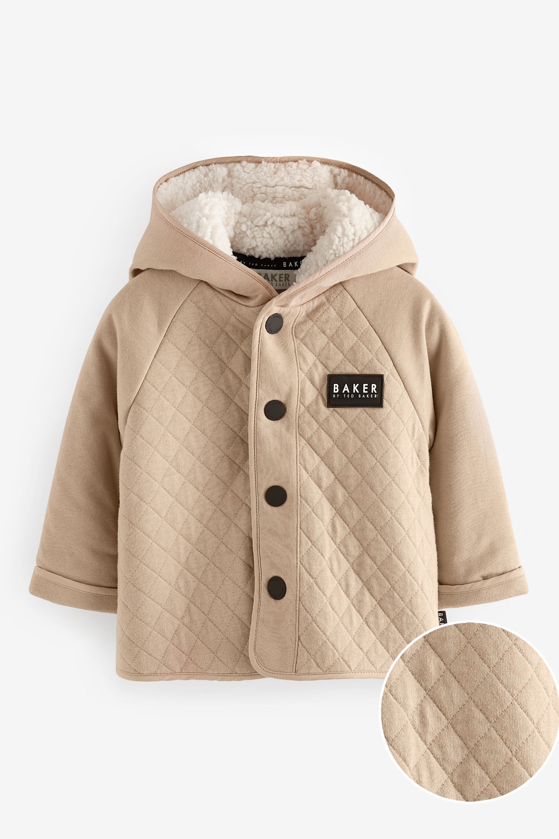 Buy Baker by Ted Baker Quilted Hood Jacket from Next Luxembourg