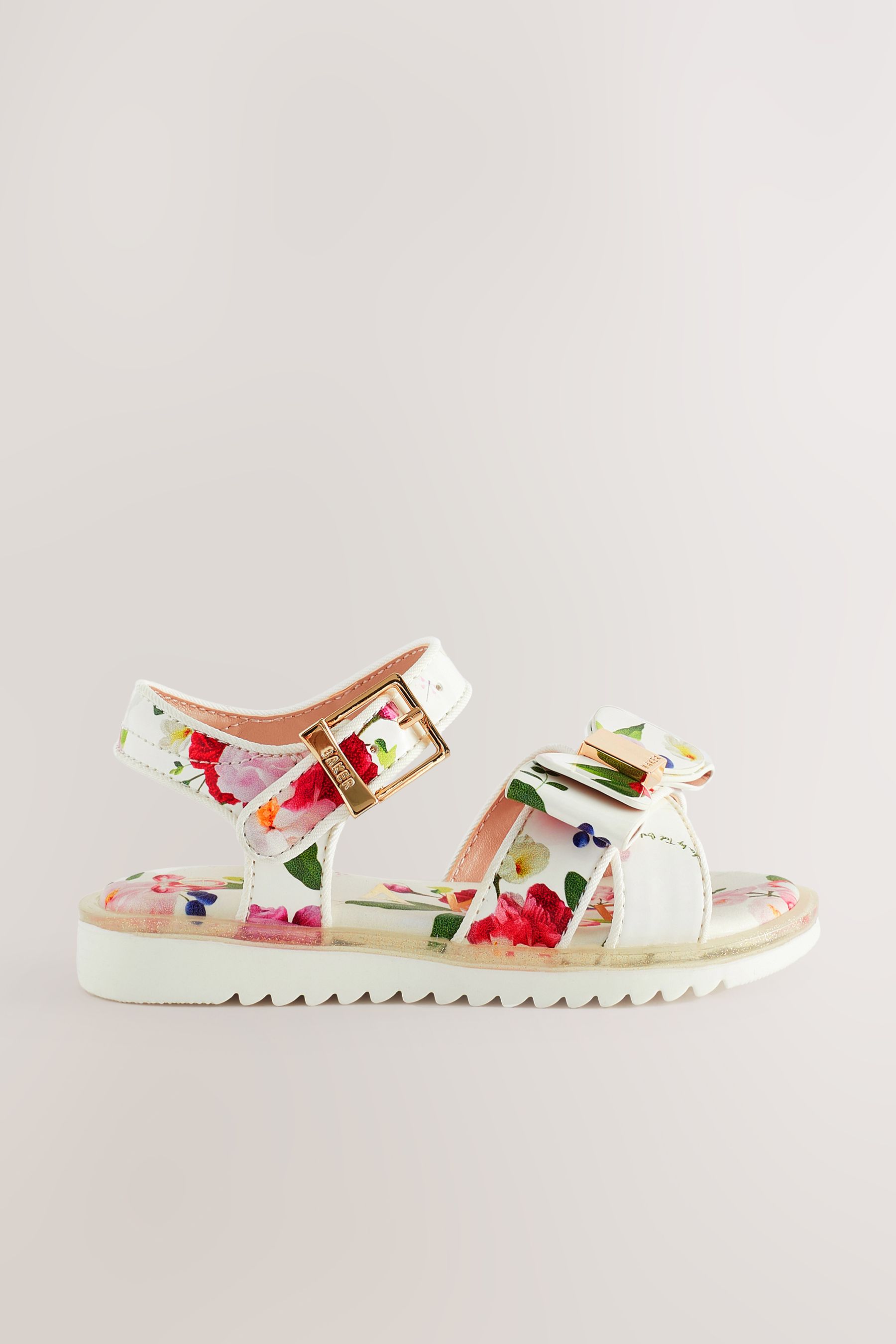 Buy Baker by Ted Baker Girls Pink Sporty Sandals with Bow from Next Australia