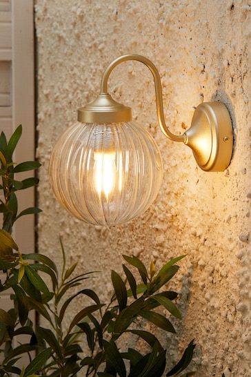 Brass Bourton Outdoor And Indoor (Including Bathroom) Wall Light