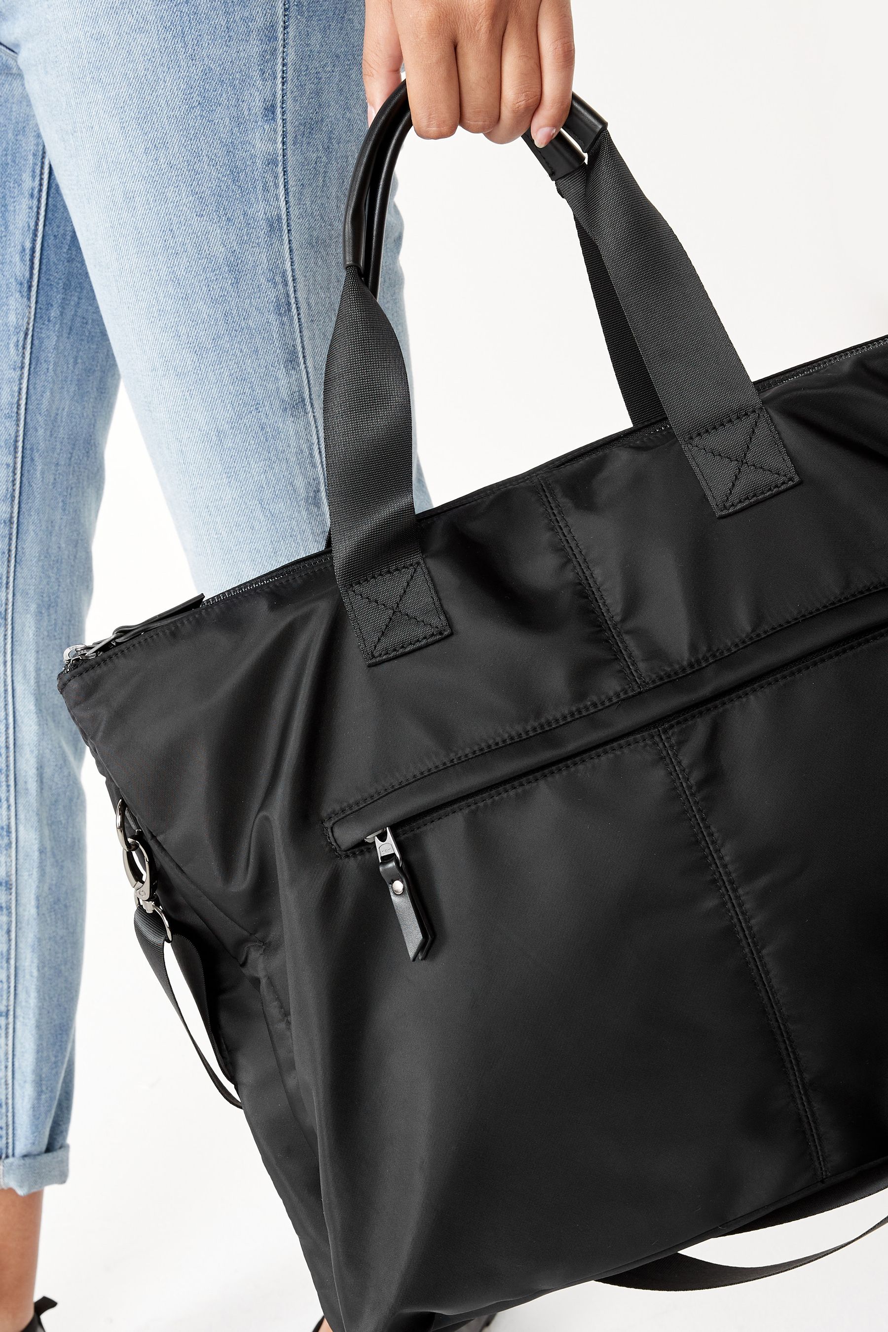 Buy Black Laptop Tote Handbag from the Next UK online shop