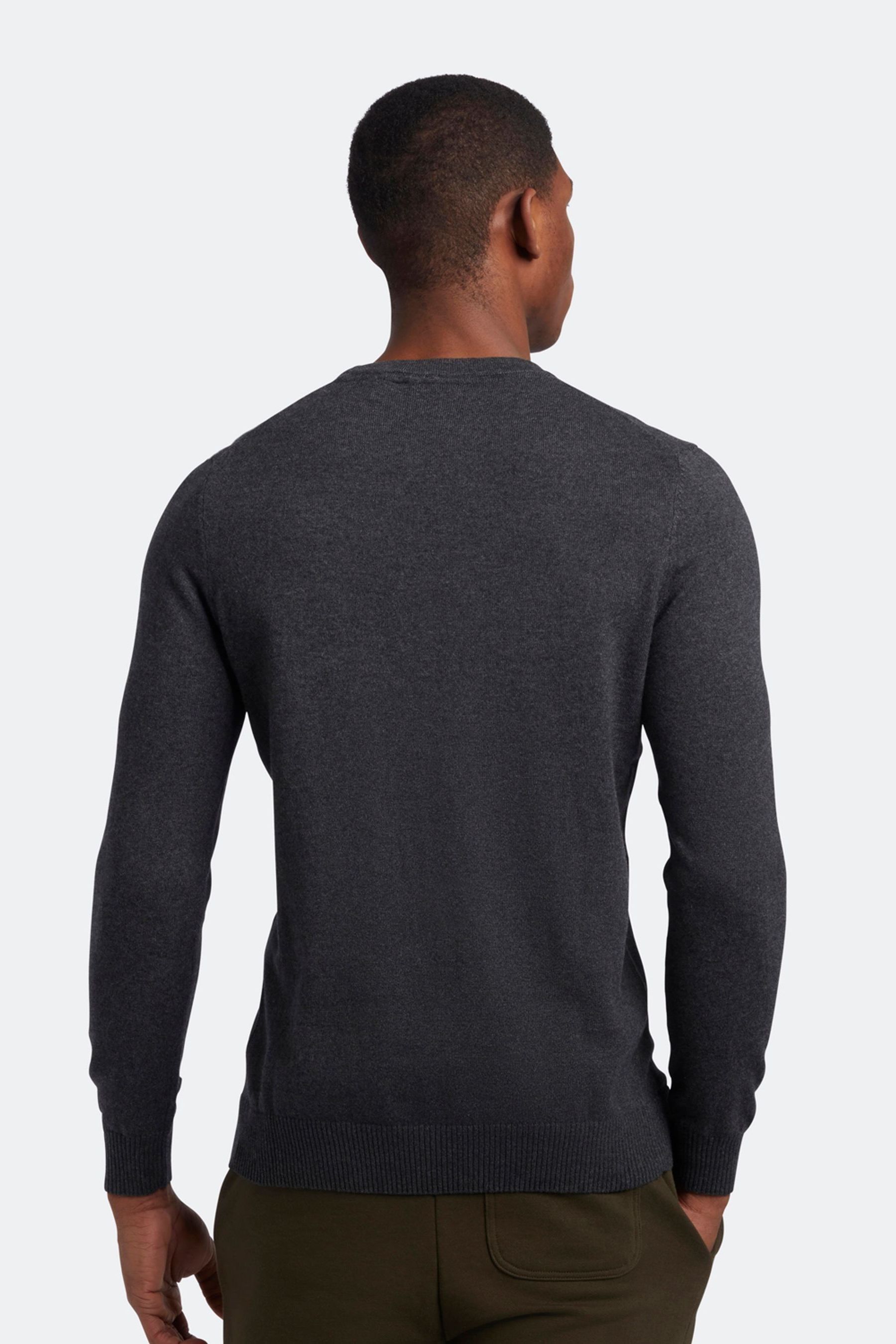 Lyle & scott cotton merino crew neck jumper online