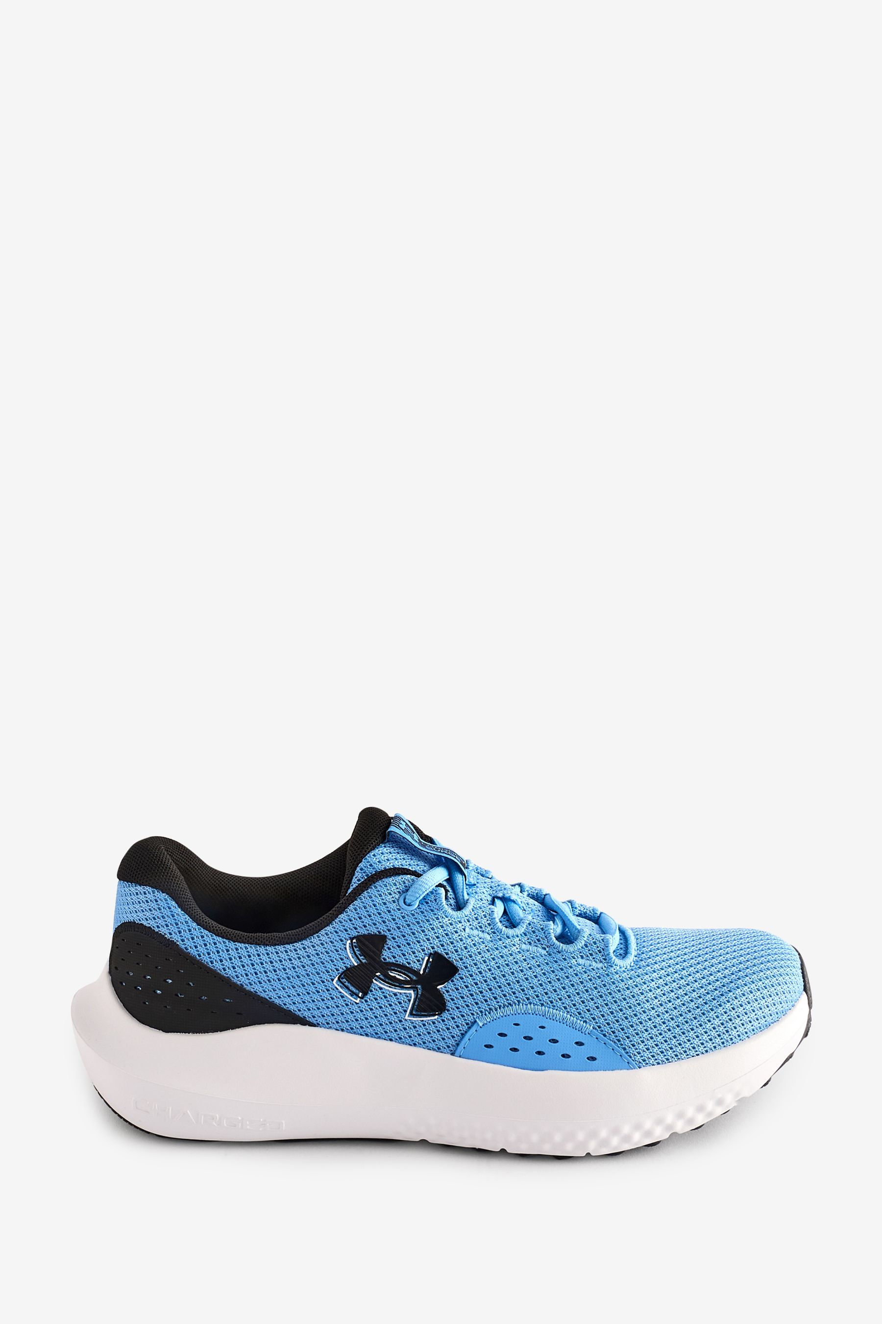 Under armour blue and white shoes clearance