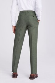 MOSS Green Tailored Fit Puppytooth Performance Trousers - Image 2 of 3