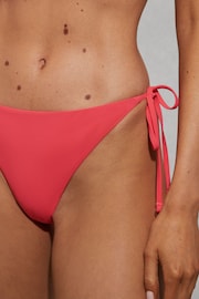 Reiss Coral Riah Triangle Halter Neck Bikini Top - Image 3 of 6