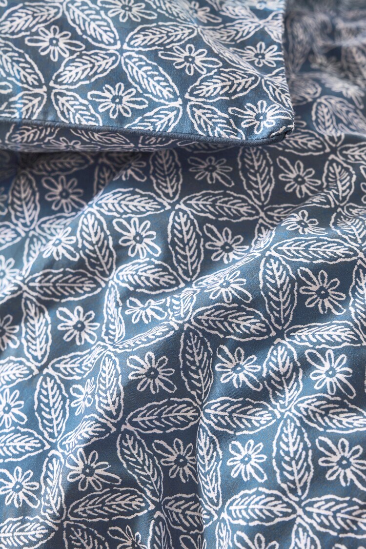 Buy Nina Campbell Navy Blue 180 Thread Count 100% Cotton Kyoto Duvet