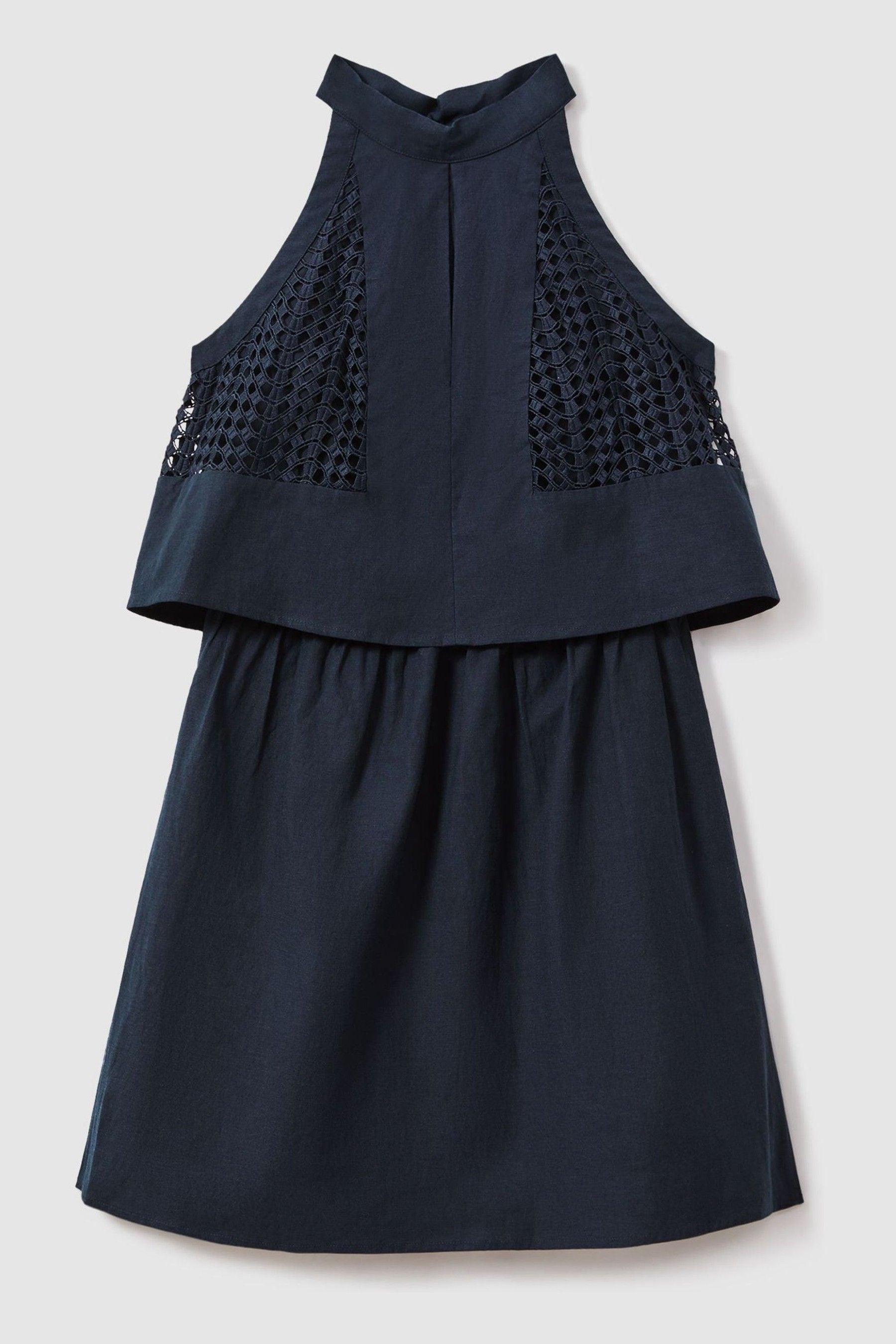 Next navy broderie dress store