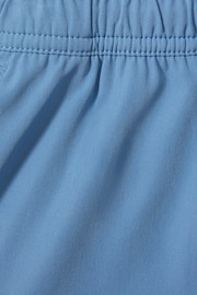 Reiss Sea Blue Shore Teen Plain Drawstring Waist Swim Shorts - Image 4 of 4
