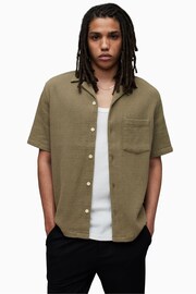 AllSaints Green Eularia Shirt - Image 1 of 5