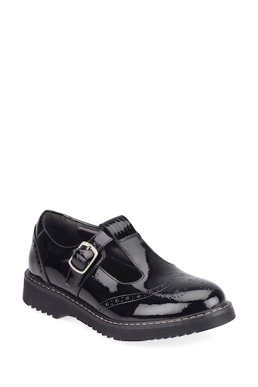 Start-Rite Imagine T-bar Black Patent Leather School Shoes G Fit
