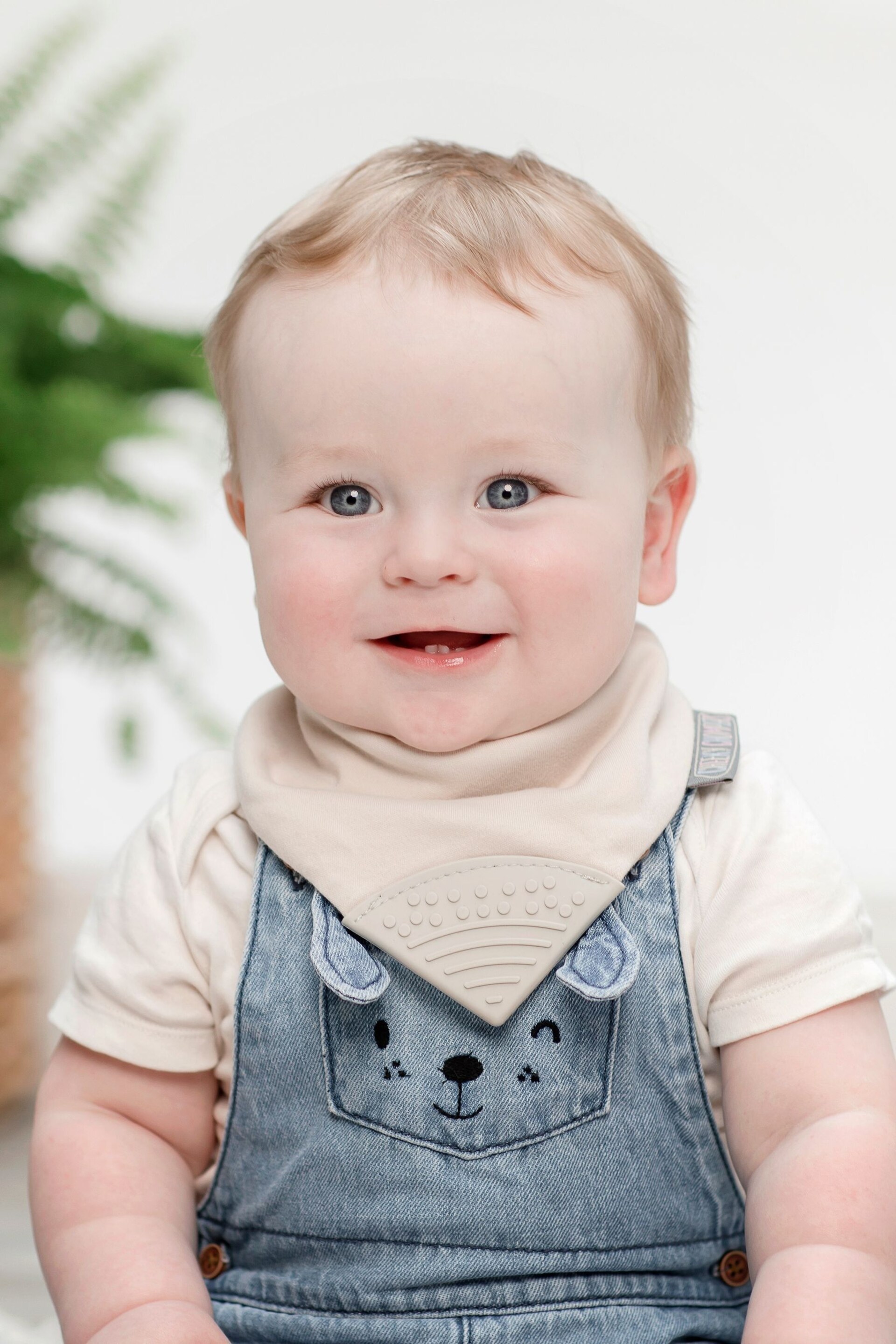 Cheeky Chompers Teething Dribble Baby Bibs 3 Pack - Image 8 of 11