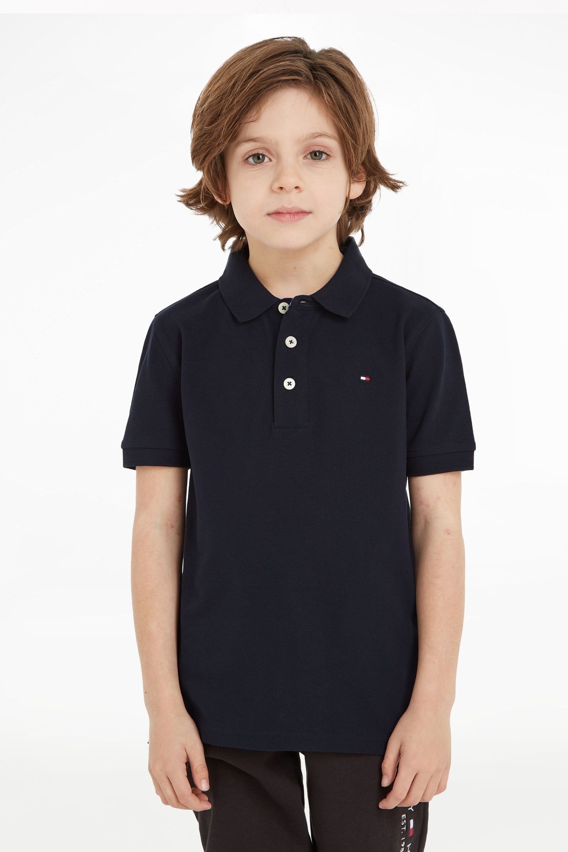 Tommy Hilfiger Boys Basic Polo Shirt - Image 1 of 5