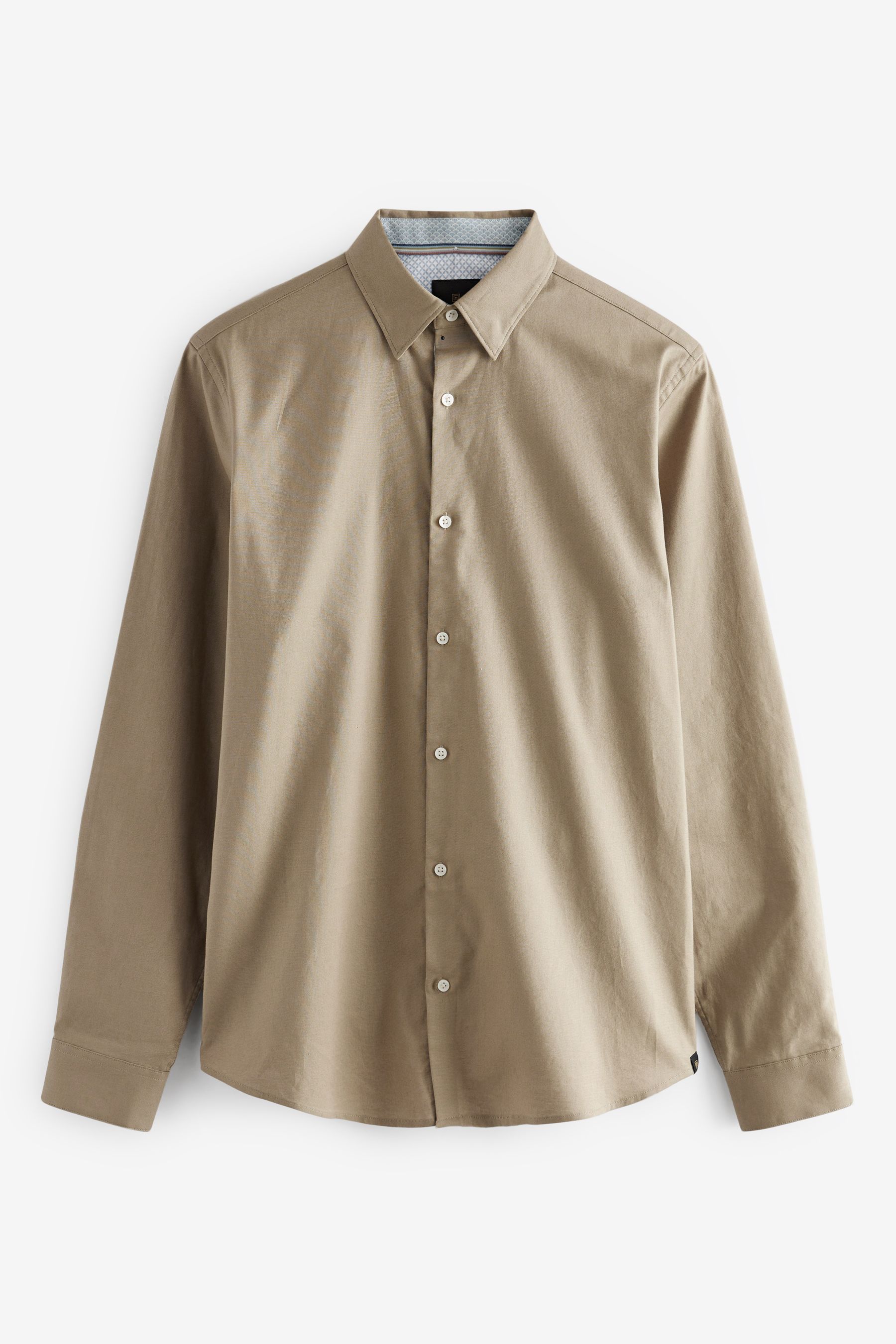 Tan long sleeve shop shirt