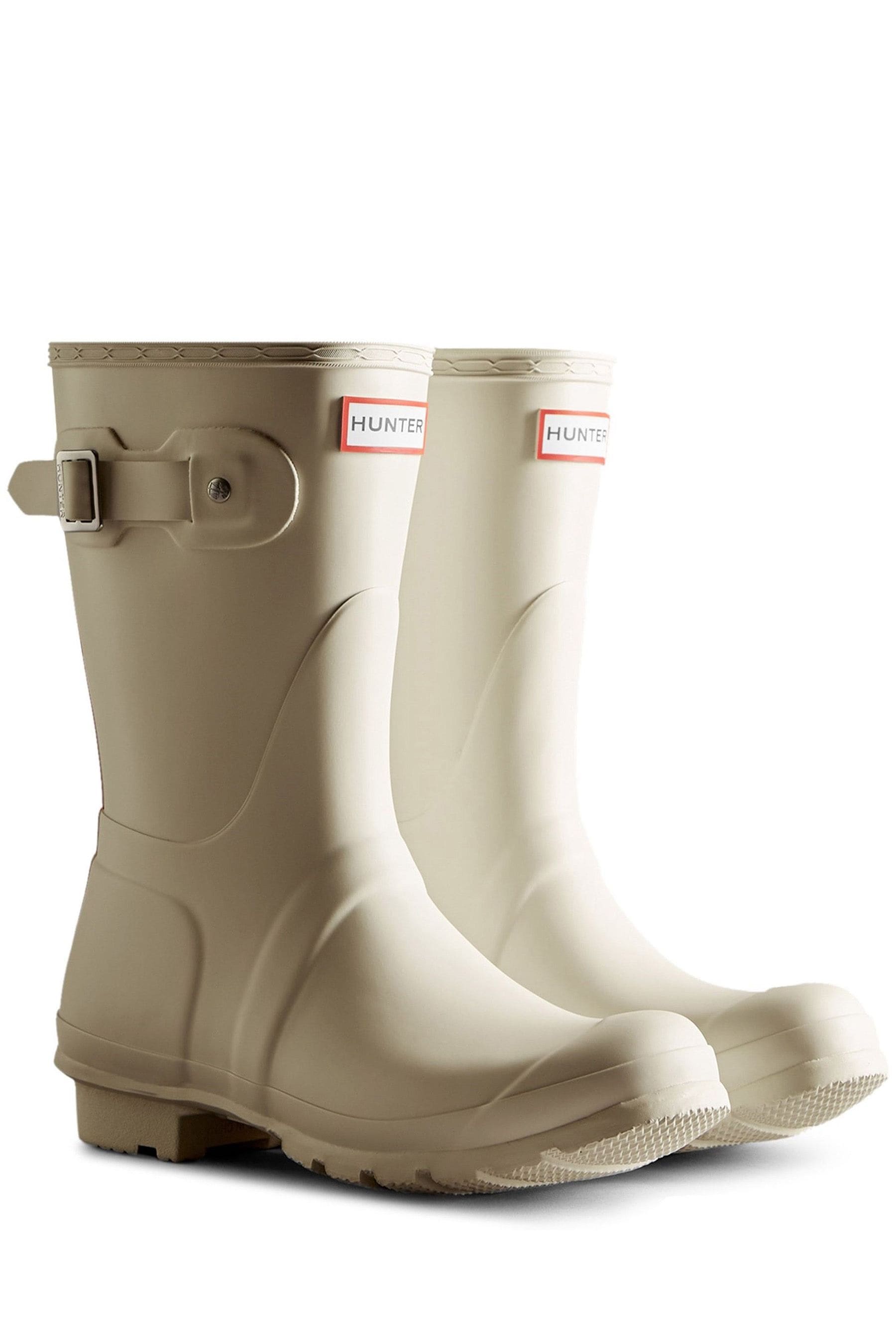 Short white new arrivals rain boots