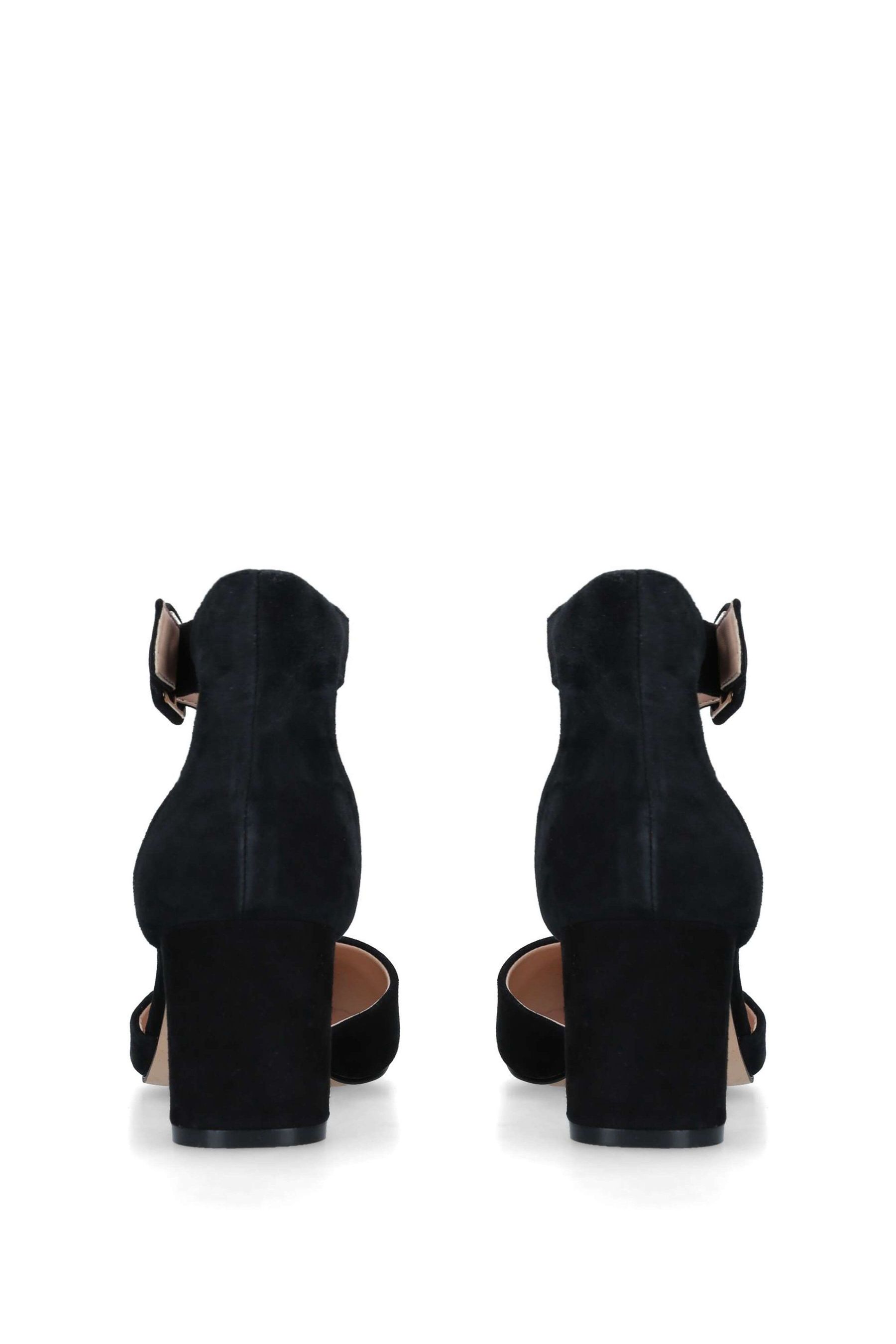 Kurt geiger black block heels shop