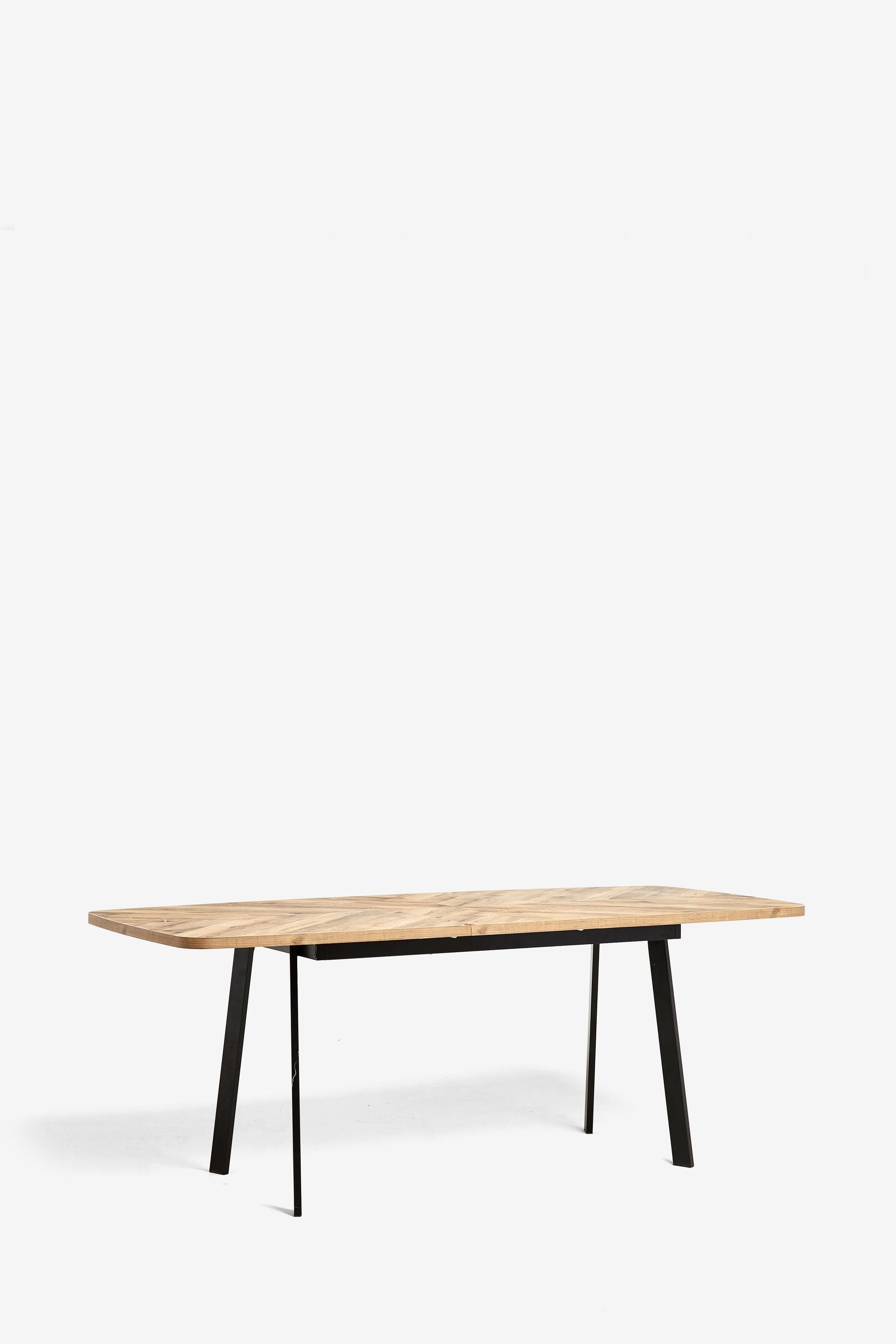 Chevron extending new arrivals dining table