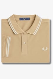 Fred Perry Mens Twin Tipped Polo Shirt - Image 8 of 8