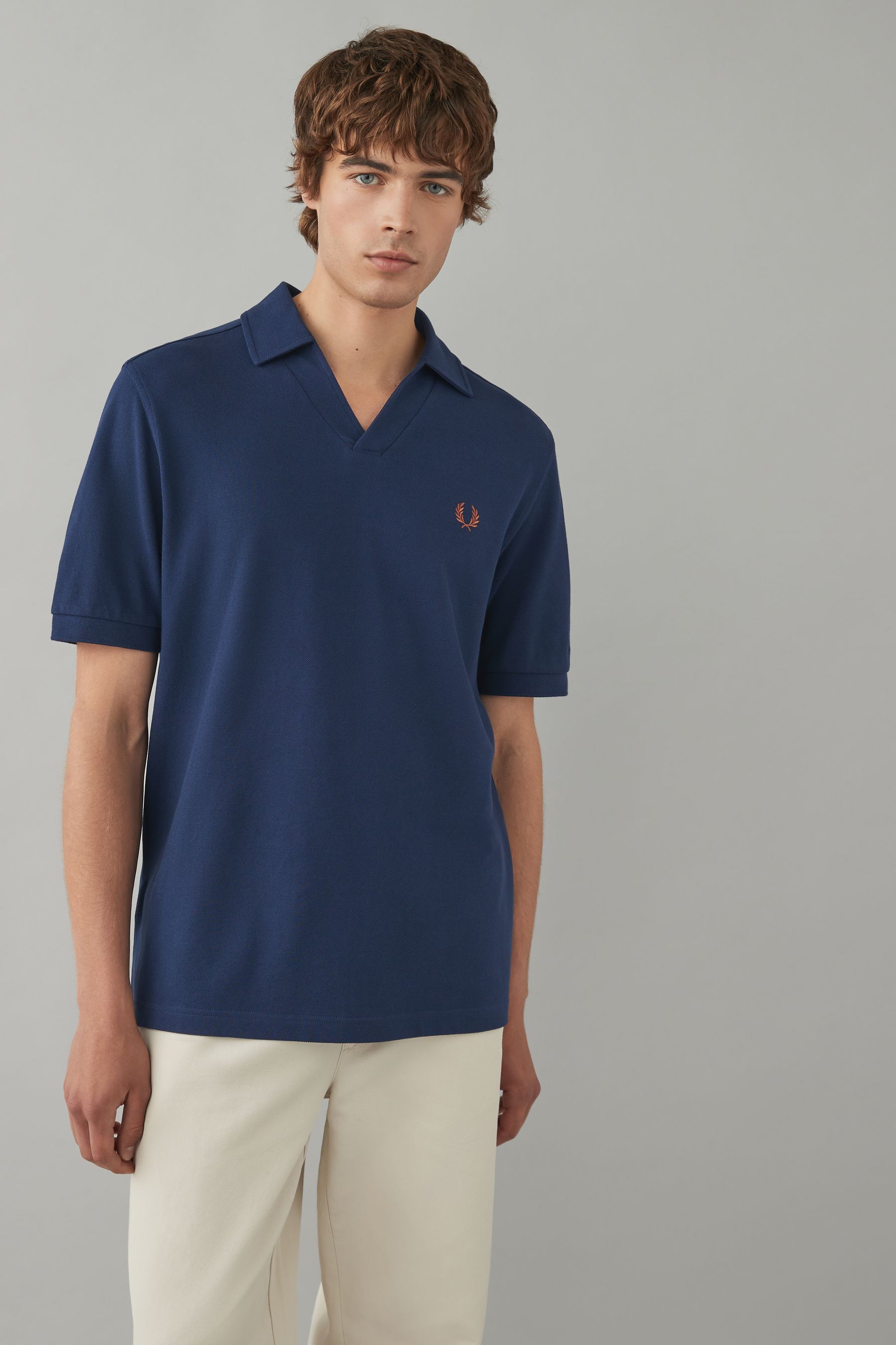 Buy Fred Perry Relaxed Fit Trophy Collar Polo Shirt from Next USA