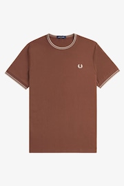 Fred Perry Twin Tipped Logo T-Shirt - Image 5 of 6