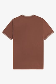 Fred Perry Twin Tipped Logo T-Shirt - Image 6 of 6