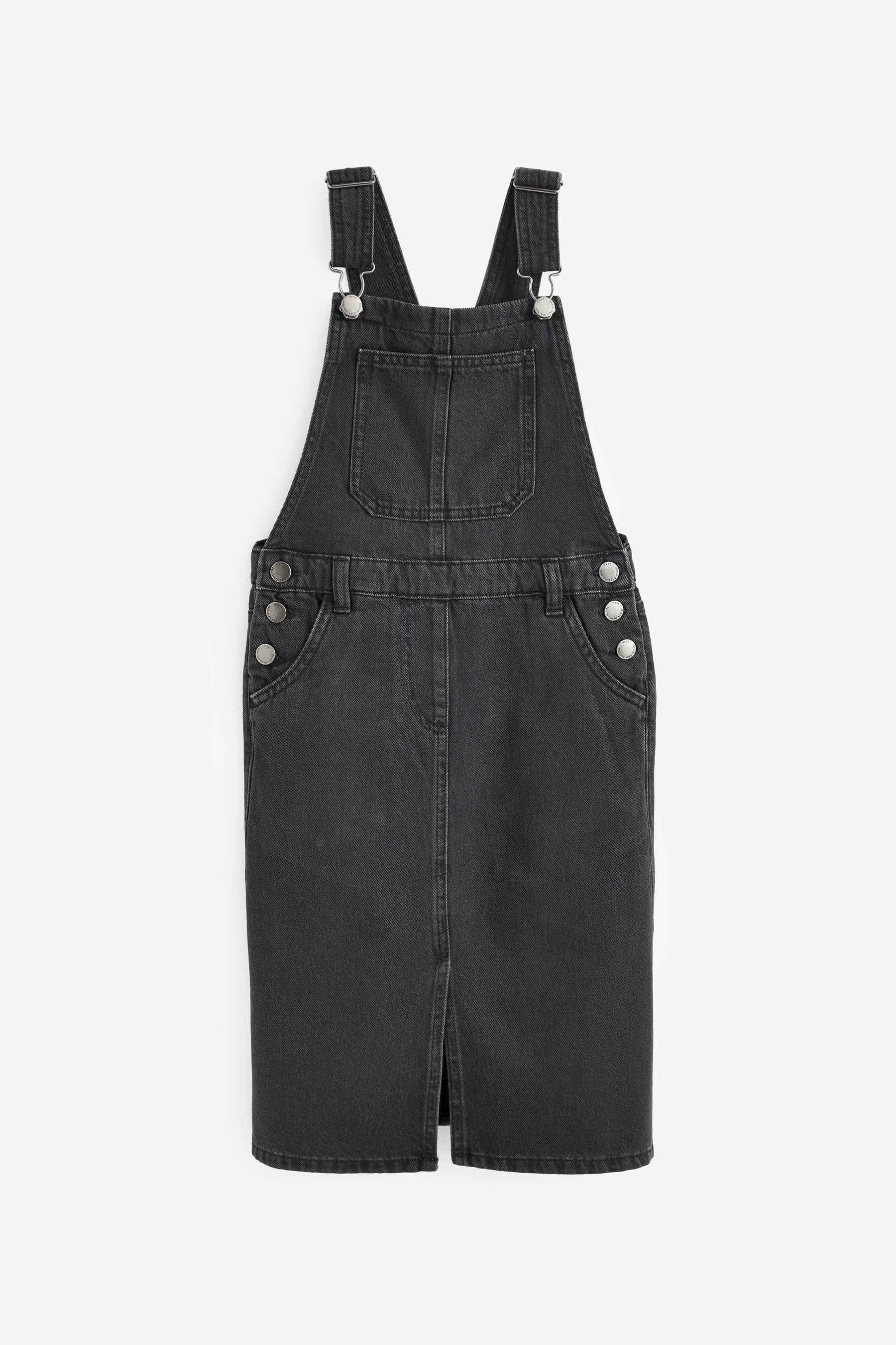 Dark denim pinafore dress shop