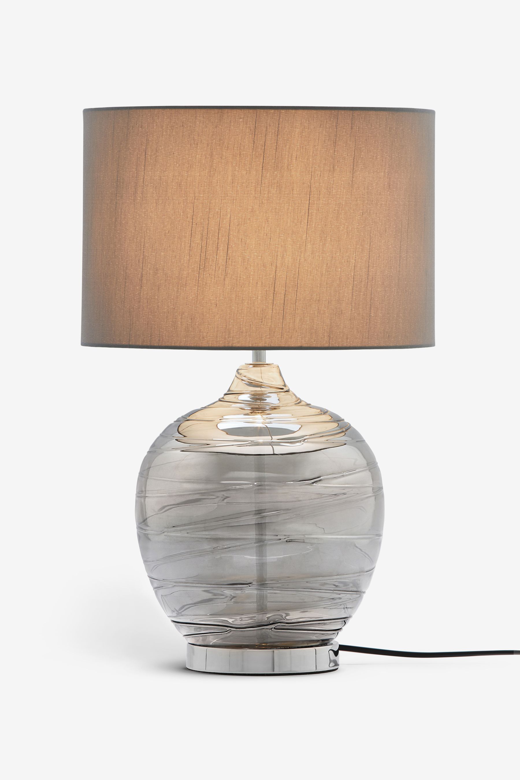 Grey sales lamp next