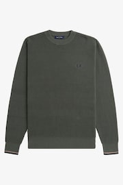 Fred Perry Waffle Stitch Knitted Jumper - Image 6 of 7