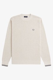 Fred Perry Waffle Stitch Knitted Jumper - Image 4 of 5