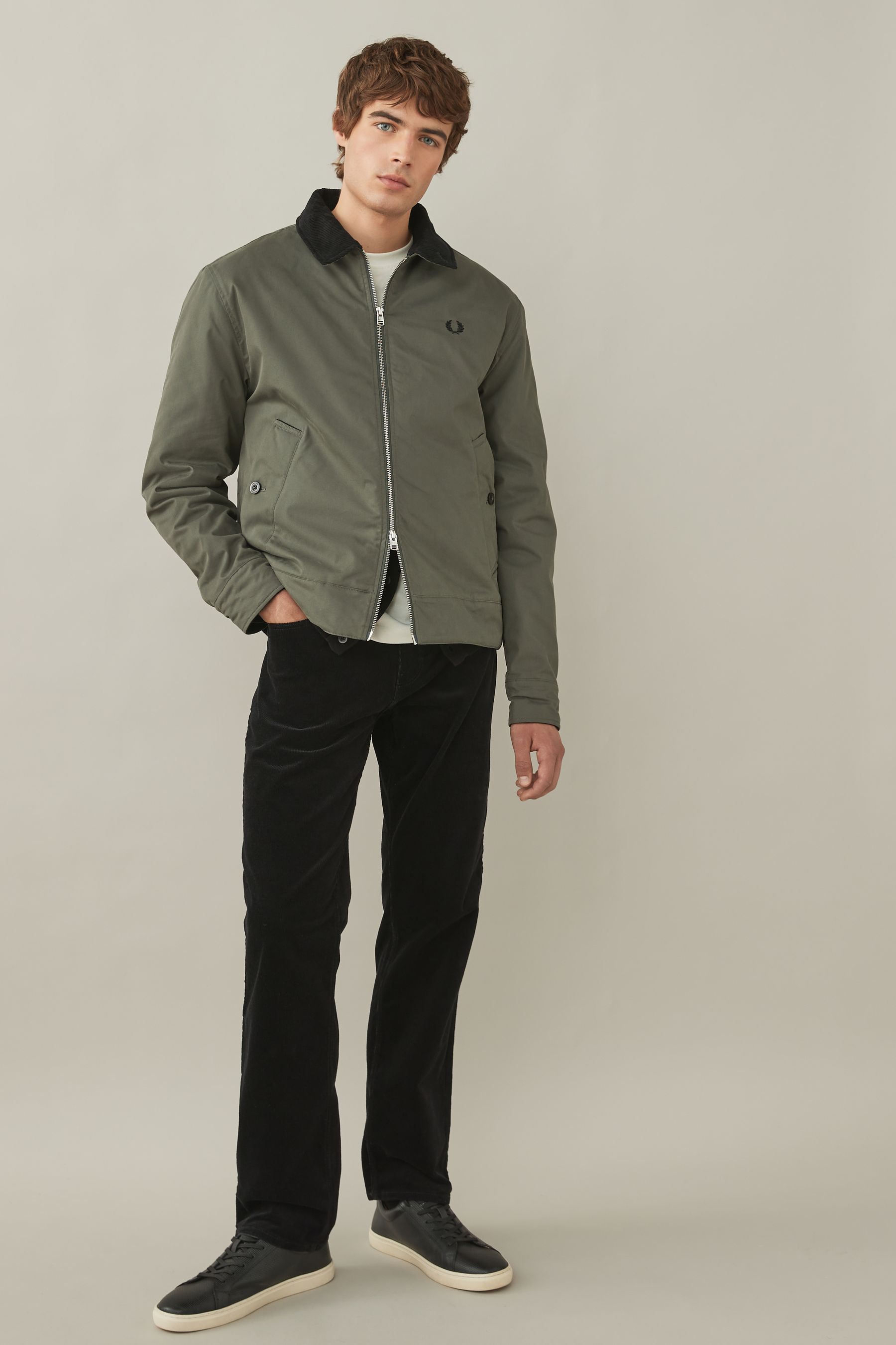 Fred Perry Field Green Caban Jacket