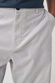 Stone Stripe Seersucker Chino Shorts - Image 4 of 9