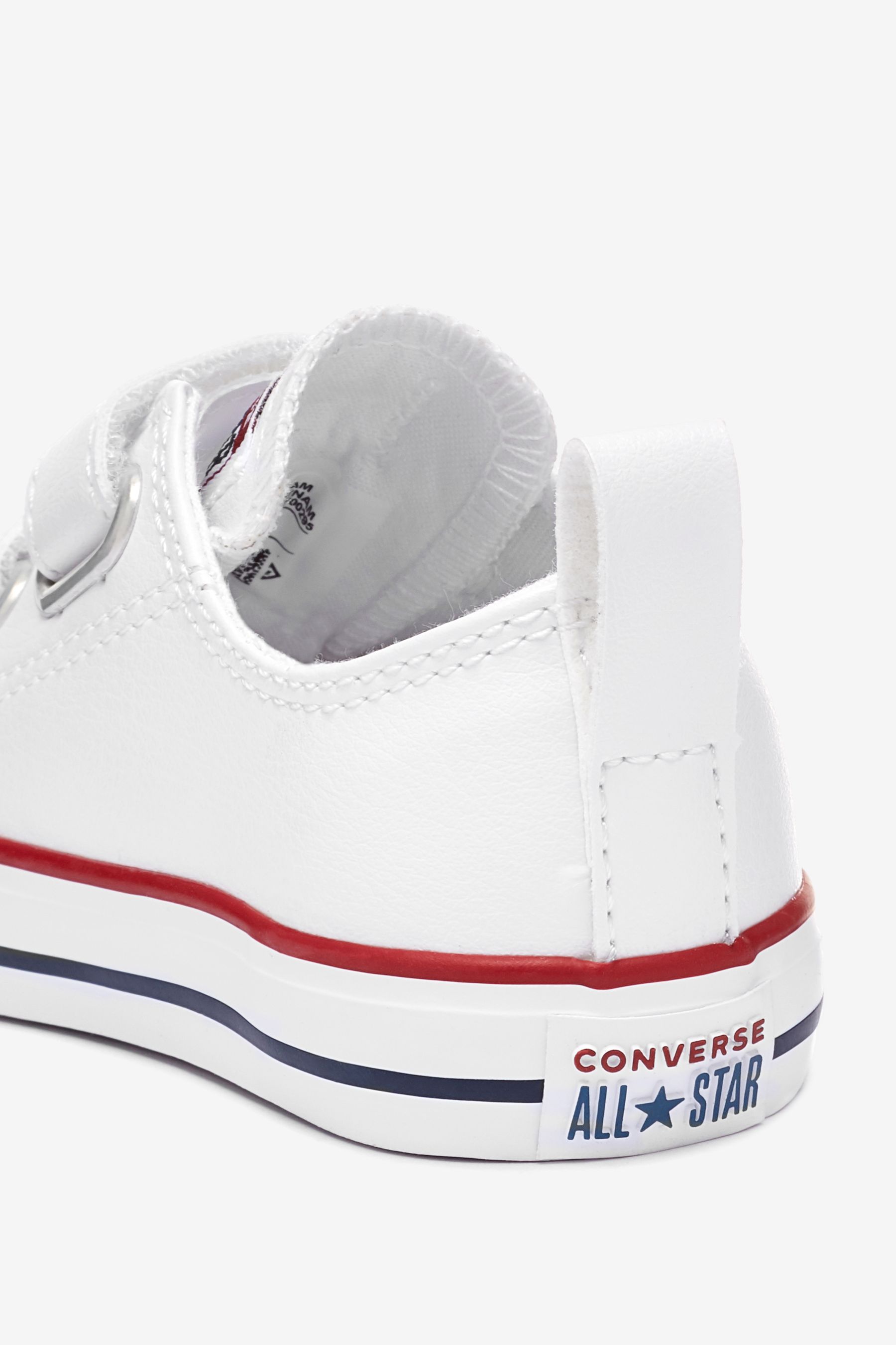 Converse White Leather Chuck Ox 2V Infant Trainers