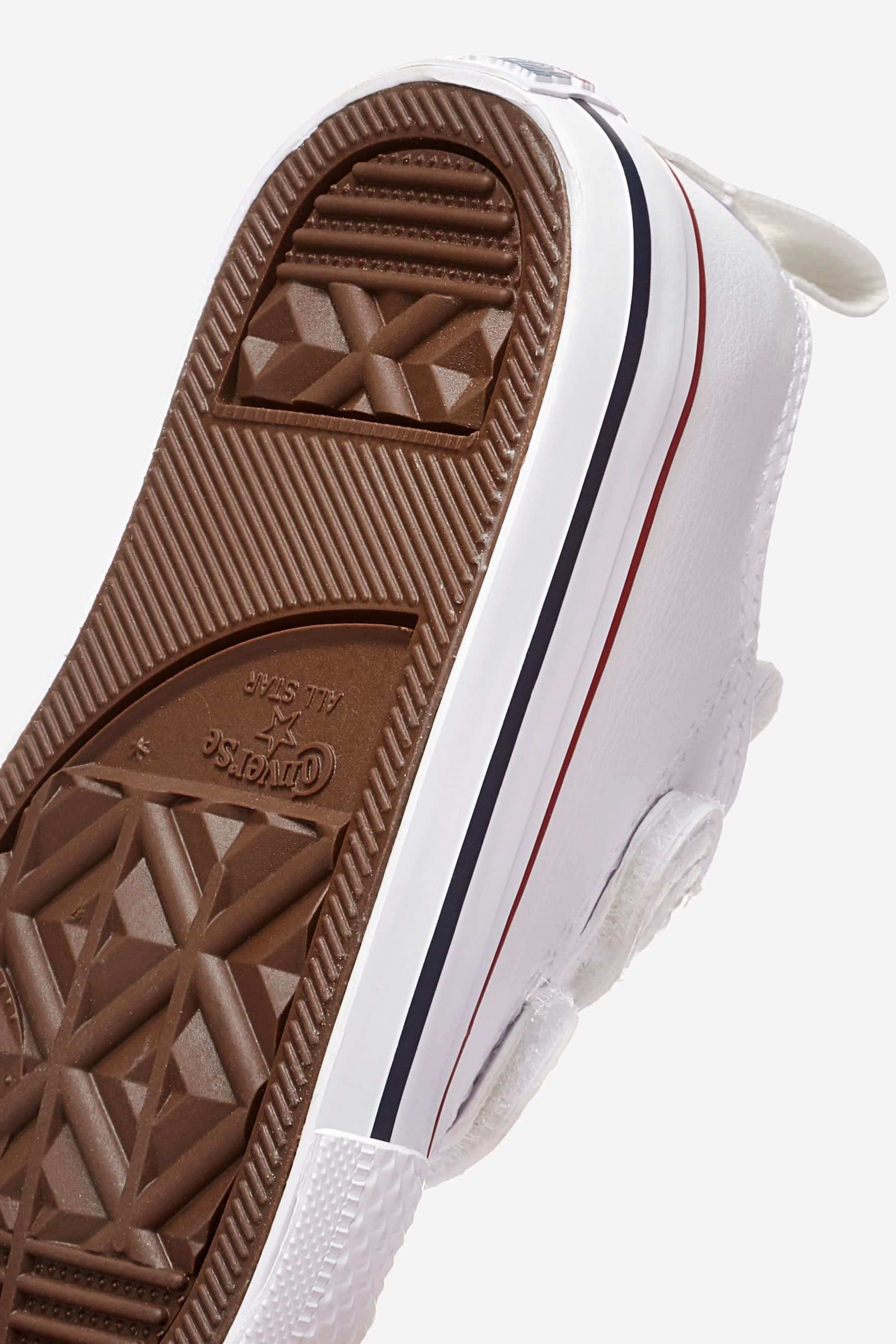 Infant leather converse white 2025