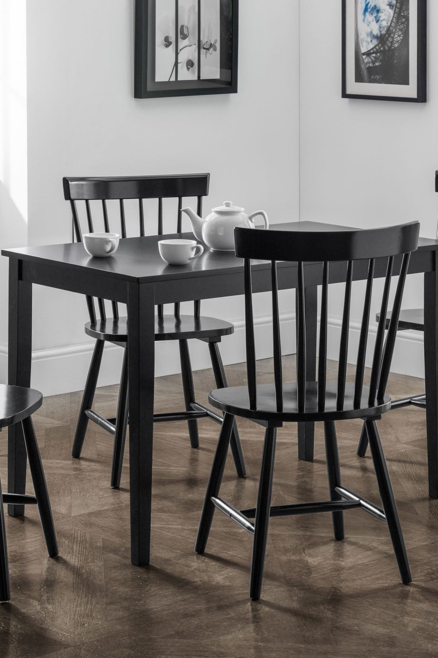 Buy Julian Bowen Set of 2 Black Torino Dining Chairs from the Next UK online shop
