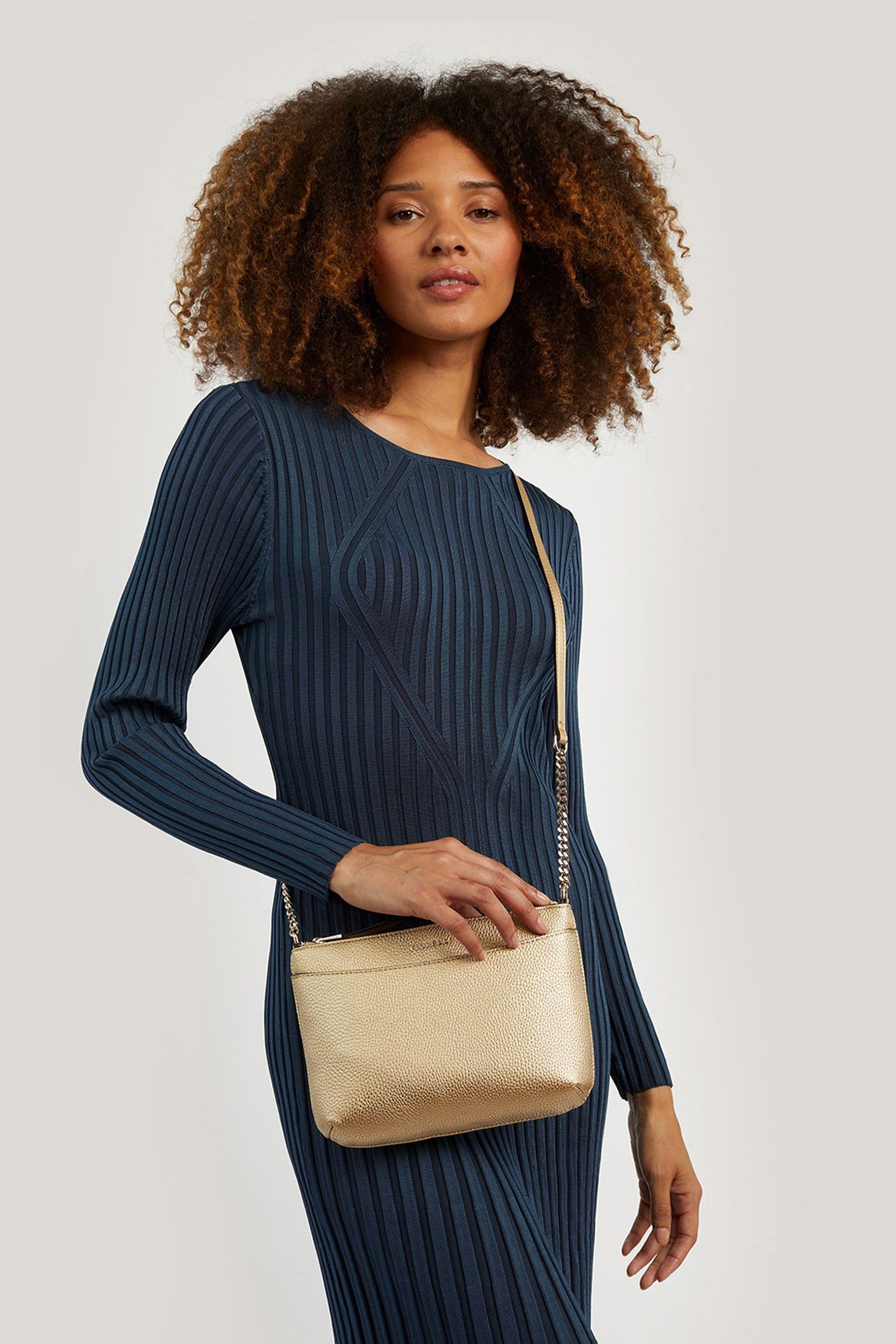Buy Fiorelli Gold Tone Astrid Cross Body Plain Bag from the Next UK online shop