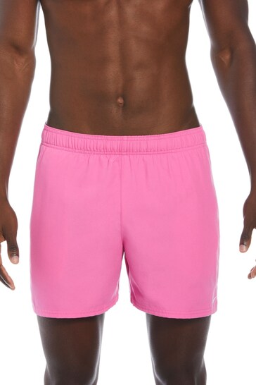 Nike Pink 5 Inch Essential Volley Swim Shorts