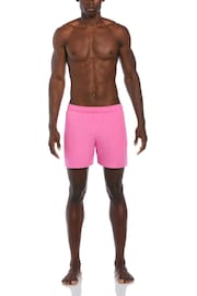 Nike Pink 5 Inch Essential Volley Swim Shorts - Image 4 of 6