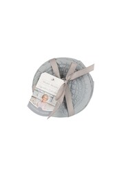 Mary Berry 4 Pack Grey Signature Cotton Set of 4 Grey Coasters - Image 4 of 4