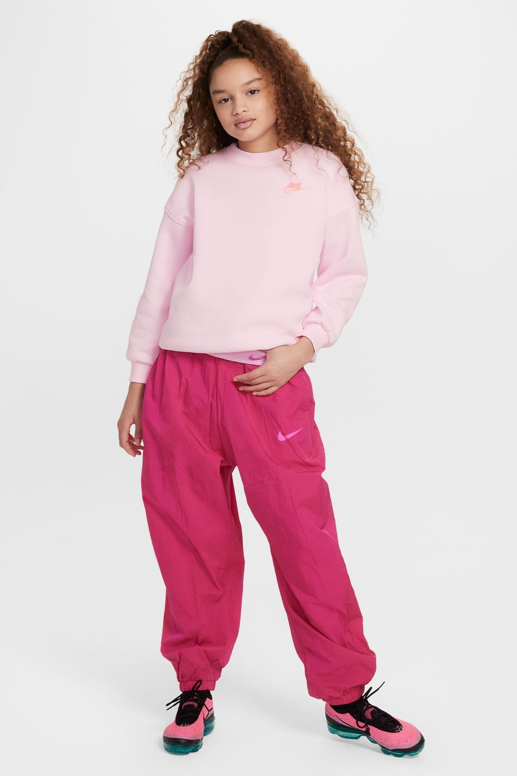 Fuzzy sweatshirt from pink shop