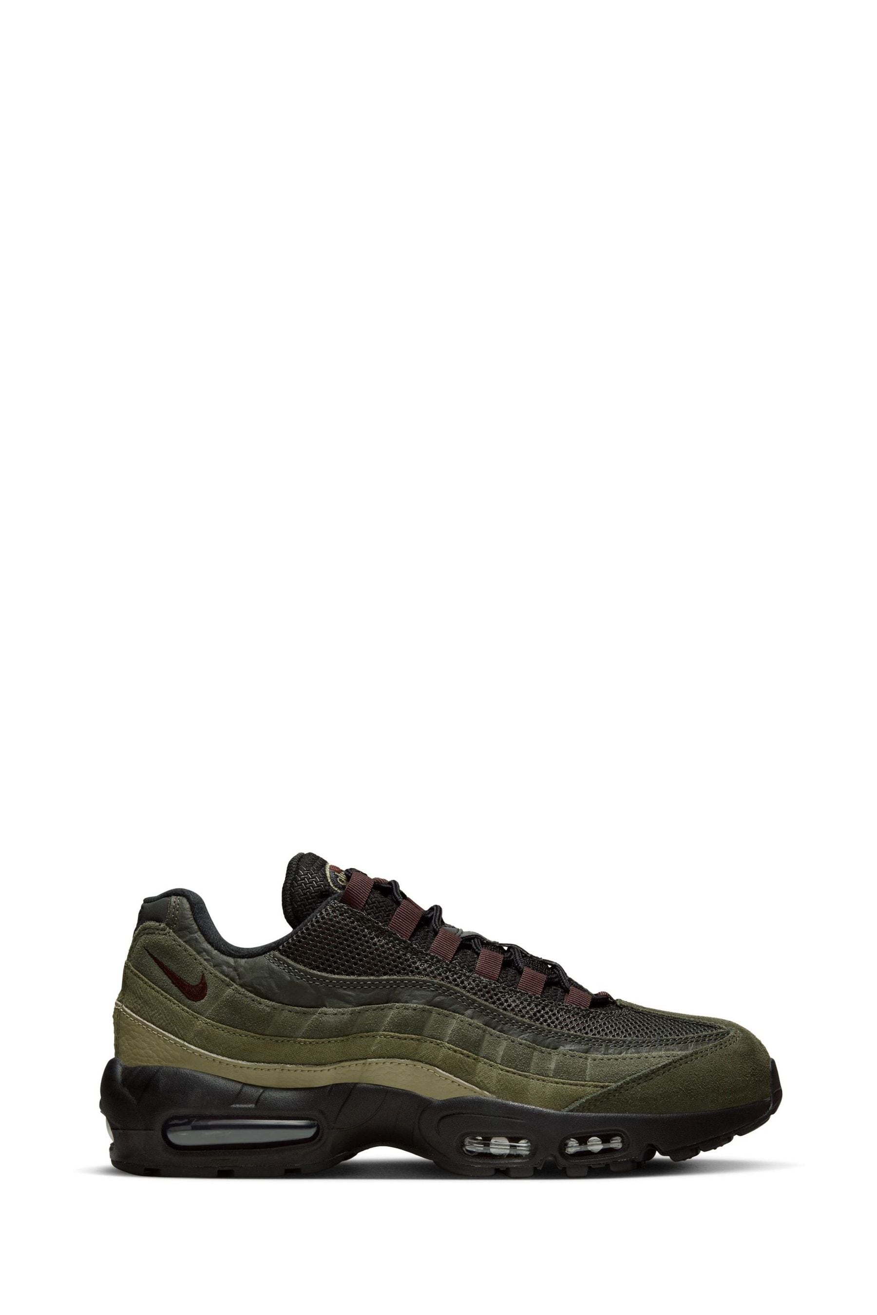 Buy Nike Khaki Green Air Max 95 Trainers from Next Luxembourg
